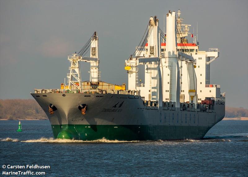 chipolbrok sun (General Cargo Ship) - IMO 9272230, MMSI 477040800, Call Sign VRZM4 under the flag of Hong Kong