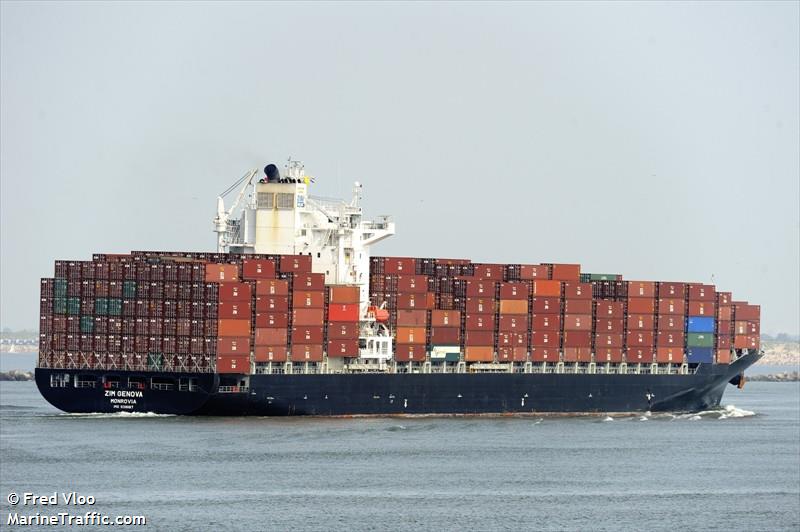 genova (Container Ship) - IMO 9318187, MMSI 636013143, Call Sign A8KW9 under the flag of Liberia
