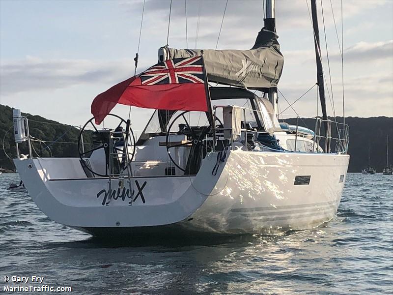 minx (Sailing vessel) - IMO , MMSI 232014285, Call Sign MCSE6 under the flag of United Kingdom (UK)
