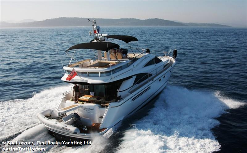 braveheart of antibe (Pleasure craft) - IMO , MMSI 235072759, Call Sign 2CHF3 under the flag of United Kingdom (UK)