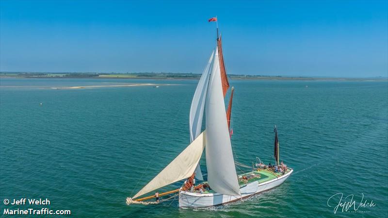 niagara (Sailing vessel) - IMO , MMSI 235099582, Call Sign 2G0D8 under the flag of United Kingdom (UK)