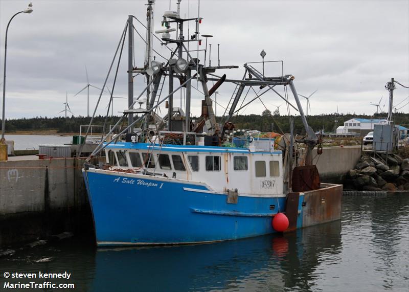 yvons legacy (Fishing vessel) - IMO , MMSI 316012560 under the flag of Canada