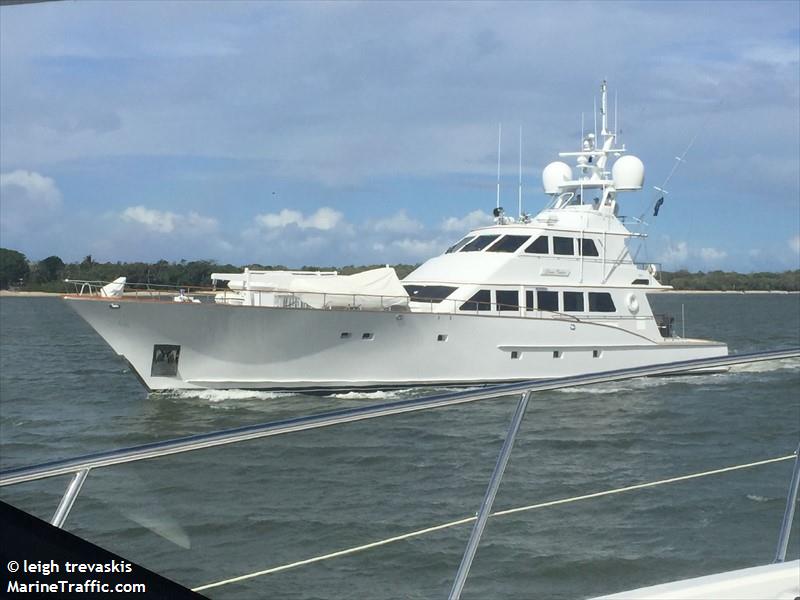 dream catcher (Pleasure craft) - IMO , MMSI 518100500, Call Sign E5U3414 under the flag of Cook Islands