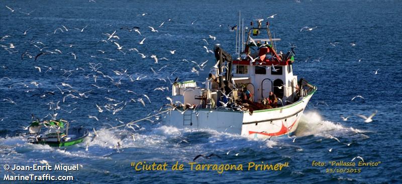 ciutat tarragona 1 (Fishing vessel) - IMO , MMSI 224143830, Call Sign EA5936 under the flag of Spain
