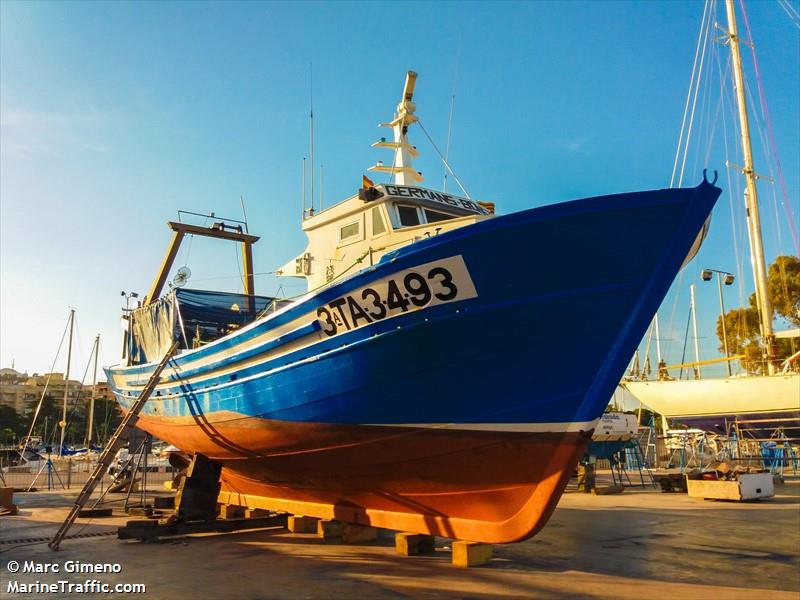 germans bonet (Fishing vessel) - IMO , MMSI 224250860 under the flag of Spain