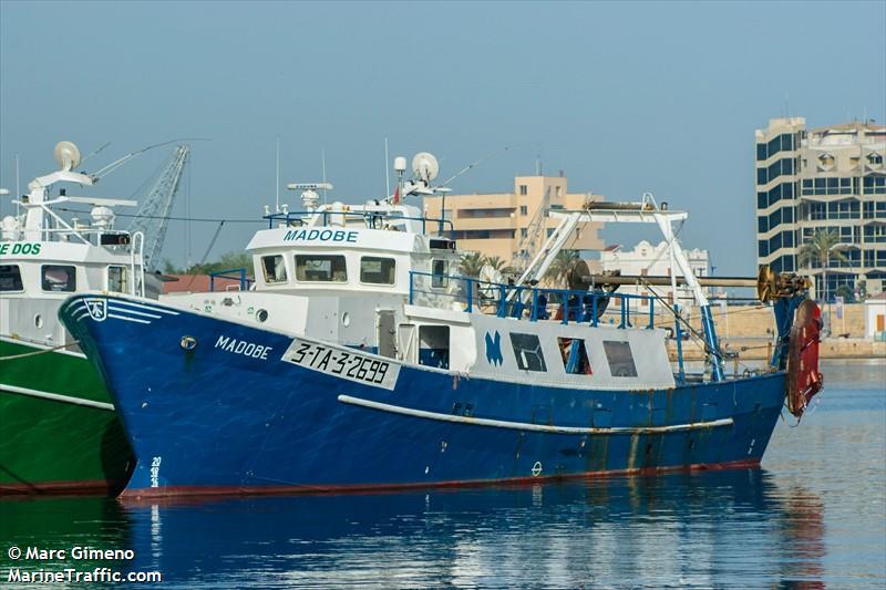 madobe (Fishing vessel) - IMO , MMSI 224252450, Call Sign EA6395 under the flag of Spain
