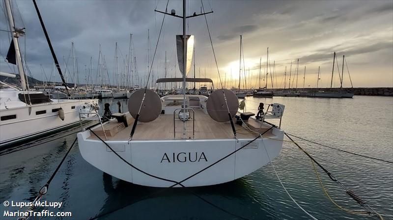 aigua (Sailing vessel) - IMO , MMSI 225993479, Call Sign EA8488 under the flag of Spain