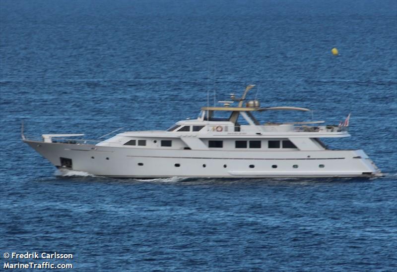 auba (Pleasure craft) - IMO , MMSI 232032039 under the flag of United Kingdom (UK)