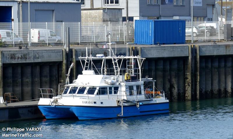 faraday (Unknown) - IMO , MMSI 235009620, Call Sign MJZX5 under the flag of United Kingdom (UK)