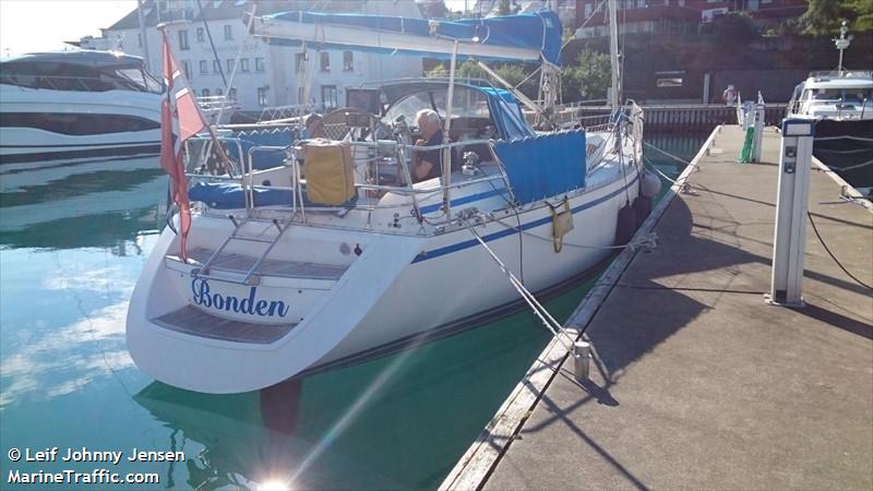 bonden (Pleasure craft) - IMO , MMSI 257517040, Call Sign LL2079 under the flag of Norway