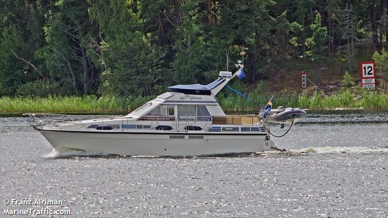 gizmo (Pleasure craft) - IMO , MMSI 265001420, Call Sign SB9198 under the flag of Sweden