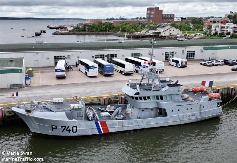 fs fulmar (Military ops) - IMO , MMSI 228705000, Call Sign FXFR under the flag of France