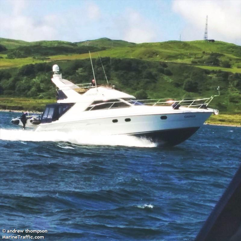 cavalo (Pleasure craft) - IMO , MMSI 235117377, Call Sign 2JNK8 under the flag of United Kingdom (UK)