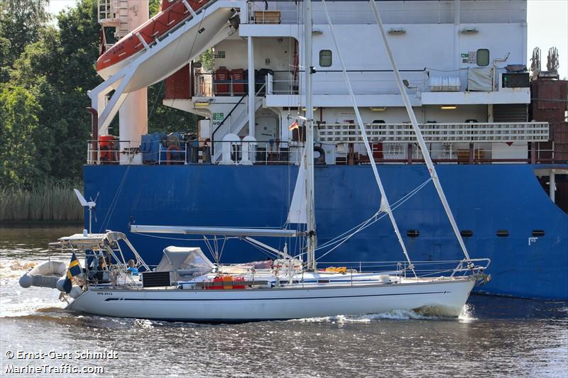 amaran (Pleasure craft) - IMO , MMSI 265539970, Call Sign SFE2513 under the flag of Sweden