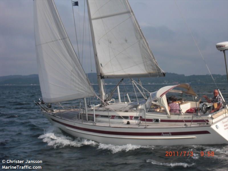 anneli (Pleasure craft) - IMO , MMSI 265570130, Call Sign 8SY8084 under the flag of Sweden