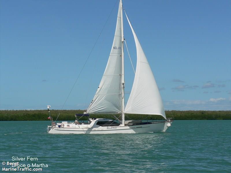 silver fern (Sailing vessel) - IMO , MMSI 512001524, Call Sign ZM3286 under the flag of New Zealand