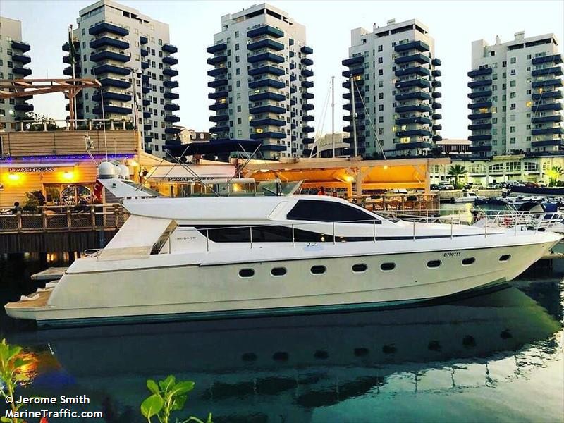 muse (Pleasure craft) - IMO , MMSI 236112609, Call Sign ZDRQ9 under the flag of Gibraltar
