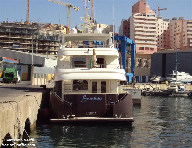 bandido (Pleasure craft) - IMO , MMSI 263919450, Call Sign CRA4885 under the flag of Portugal