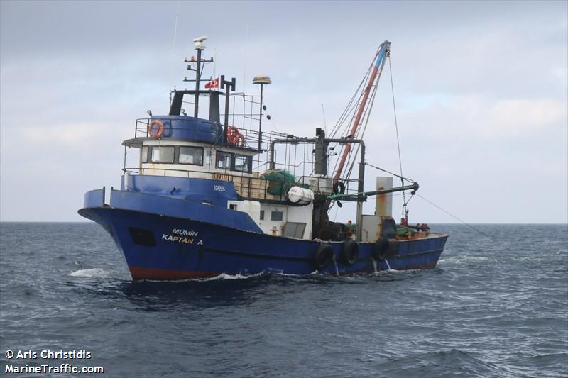 mumin kaptan a (Fishing vessel) - IMO , MMSI 271072166, Call Sign TC7939 under the flag of Turkey