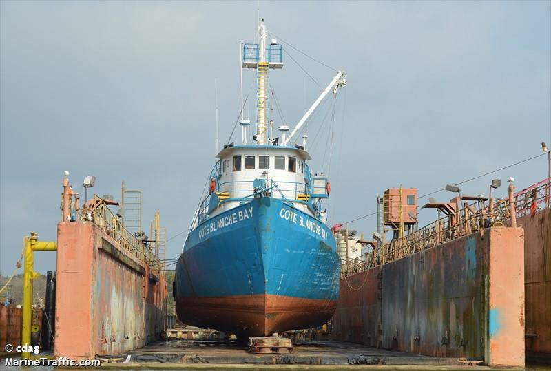 cote blanche bay (Fishing Vessel) - IMO 7100677, MMSI 367108850, Call Sign WX9469 under the flag of United States (USA)