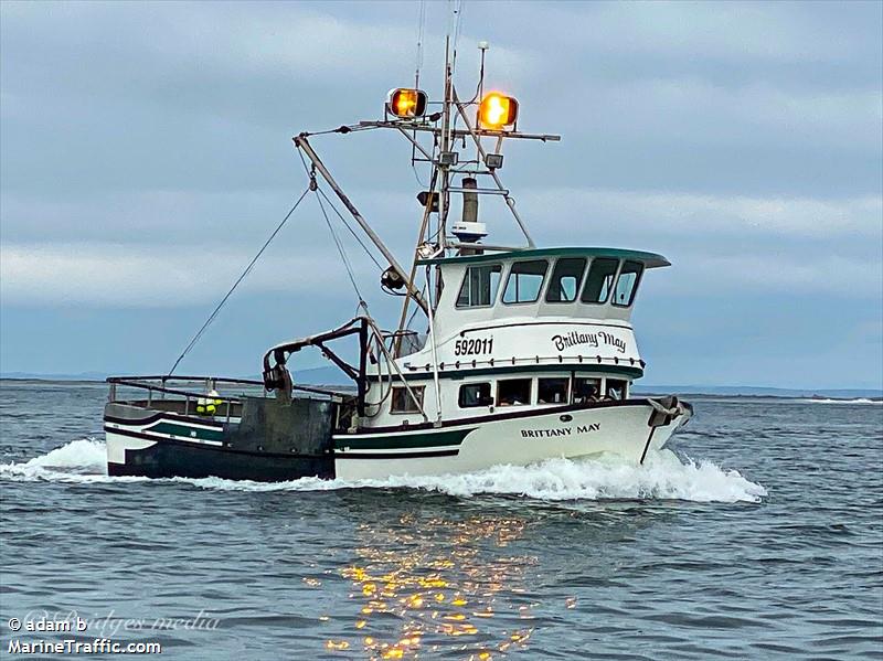 britney may (Fishing vessel) - IMO , MMSI 367559260 under the flag of United States (USA)