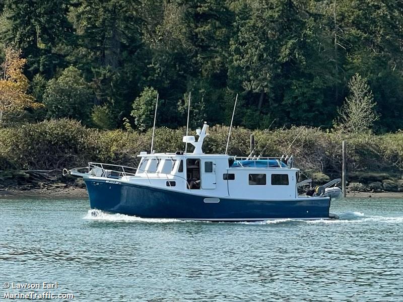 miq maq (Pleasure craft) - IMO , MMSI 368180350, Call Sign WDL9579 under the flag of United States (USA)