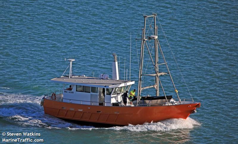 gancho (Fishing vessel) - IMO , MMSI 512009616, Call Sign ZMP6319 under the flag of New Zealand