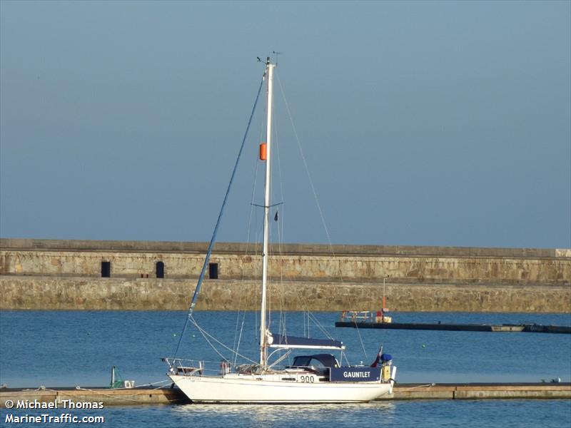 gauntlet (Sailing vessel) - IMO , MMSI 235030971, Call Sign MJZR3 under the flag of United Kingdom (UK)