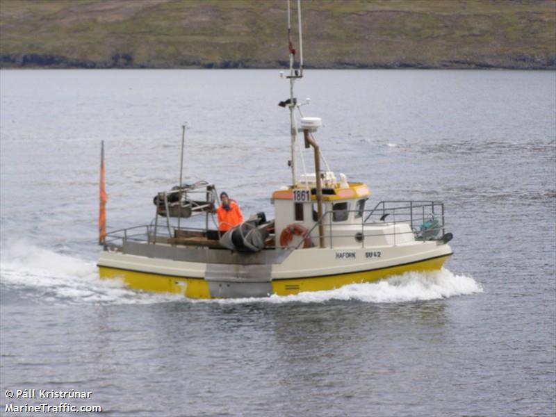 haforn su-42 (Fishing vessel) - IMO , MMSI 251584440, Call Sign   1861 under the flag of Iceland