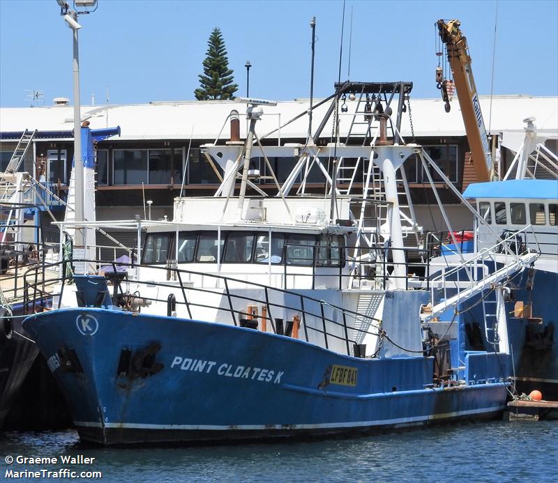 point cloates (Fishing vessel) - IMO , MMSI 503711500, Call Sign VM6640 under the flag of Australia