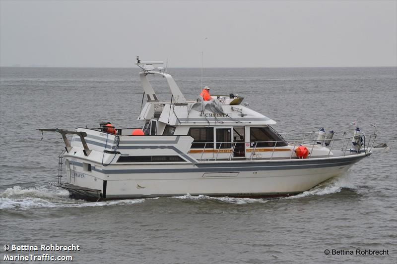 christa (Pleasure craft) - IMO , MMSI 211310810, Call Sign DH5713 under the flag of Germany