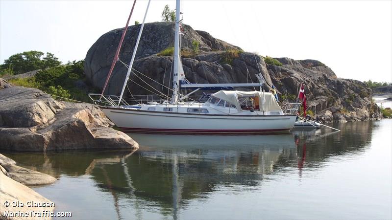 sy olympus ii (Sailing vessel) - IMO , MMSI 219014523, Call Sign XPE5048 under the flag of Denmark