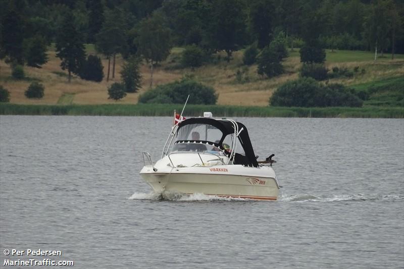 vibaekken (Pleasure craft) - IMO , MMSI 219014596, Call Sign XPE2620 under the flag of Denmark