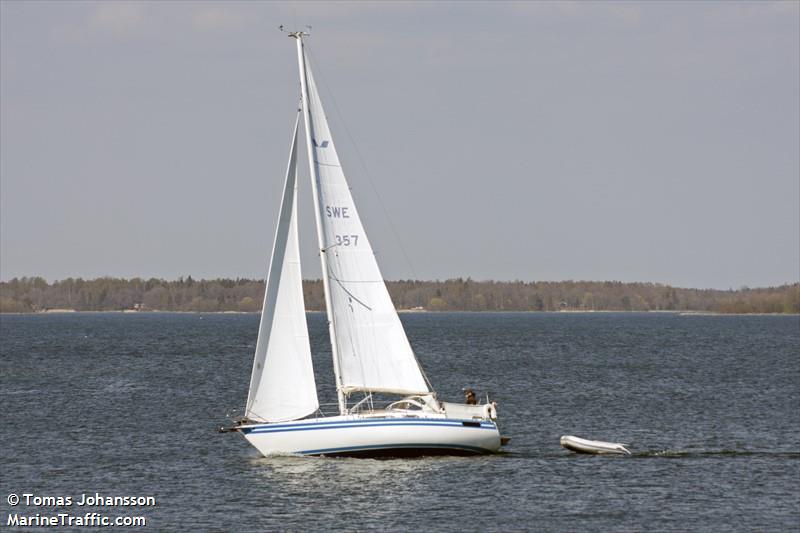 distansia (Sailing vessel) - IMO , MMSI 265639590, Call Sign SA8456 under the flag of Sweden