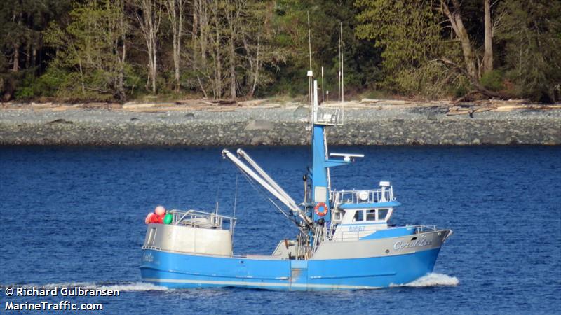 coral lee (Fishing vessel) - IMO , MMSI 303310000, Call Sign WDC8470 under the flag of Alaska