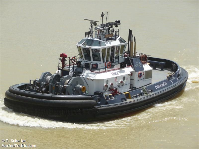 chiriqui iii (Tug) - IMO 9363584, MMSI 370472000, Call Sign TUG)CI under the flag of Panama