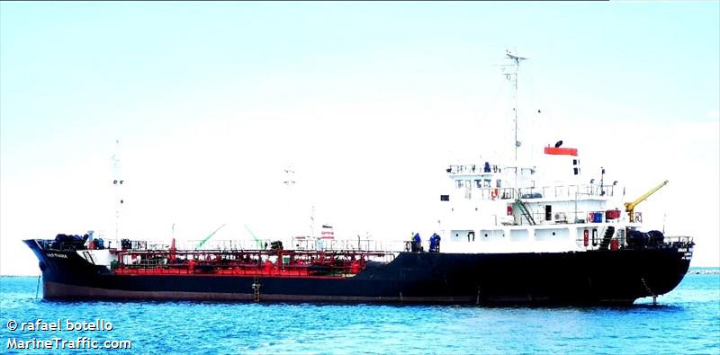 hakim trader (Oil Products Tanker) - IMO 8622490, MMSI 678329000, Call Sign 9I28A under the flag of Zambia