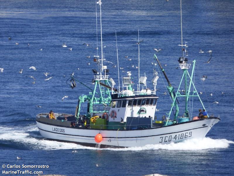 lago dos (Fishing vessel) - IMO , MMSI 224043760, Call Sign EA 6295 under the flag of Spain