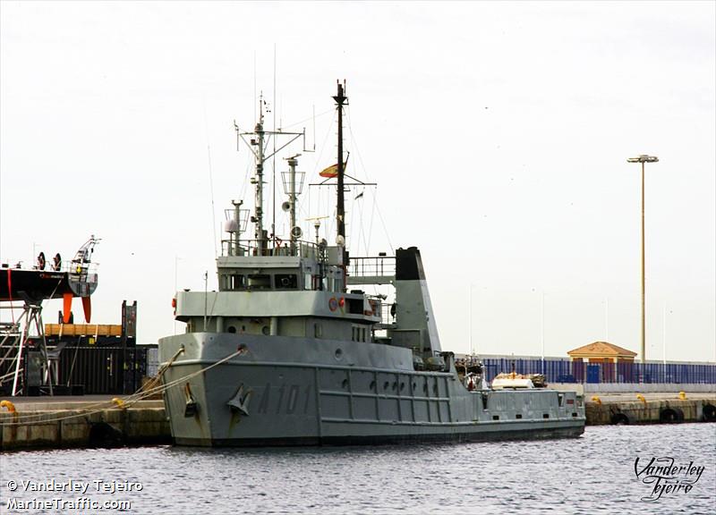 mar caribe a-101 (-) - IMO , MMSI 225323000, Call Sign EBFW under the flag of Spain