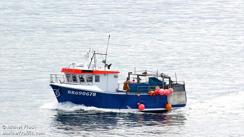 vioben (Fishing vessel) - IMO , MMSI 227686480, Call Sign FU4793 under the flag of France