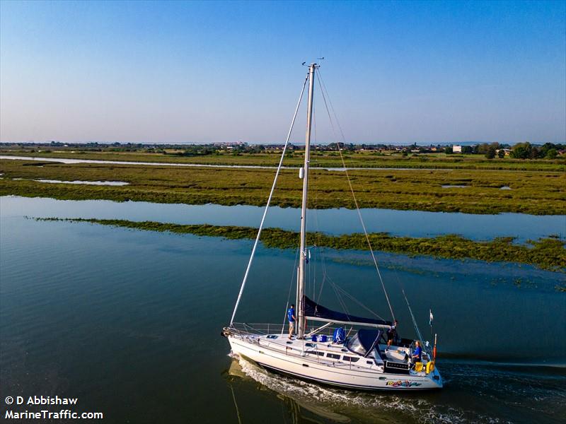 rollercoaster (Sailing vessel) - IMO , MMSI 235022973, Call Sign MGUR3 under the flag of United Kingdom (UK)