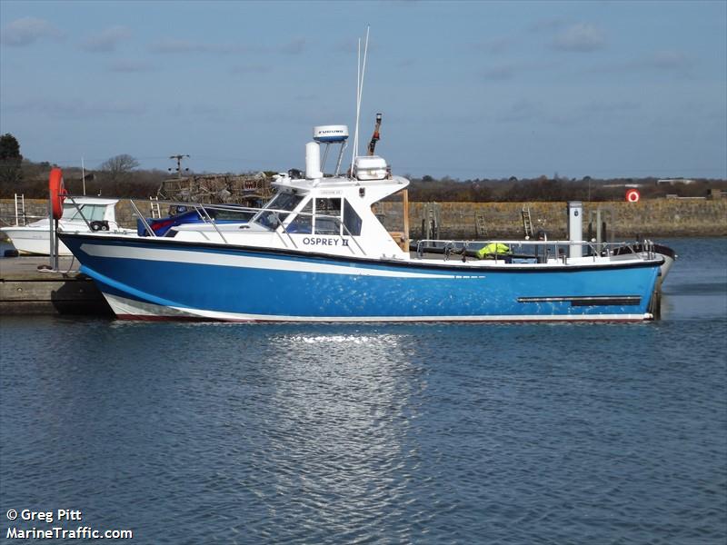 osprey ii (Fishing vessel) - IMO , MMSI 235088177, Call Sign MNXM8 under the flag of United Kingdom (UK)