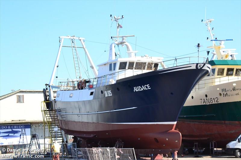 audace (Fishing vessel) - IMO , MMSI 247082290, Call Sign IFXR under the flag of Italy