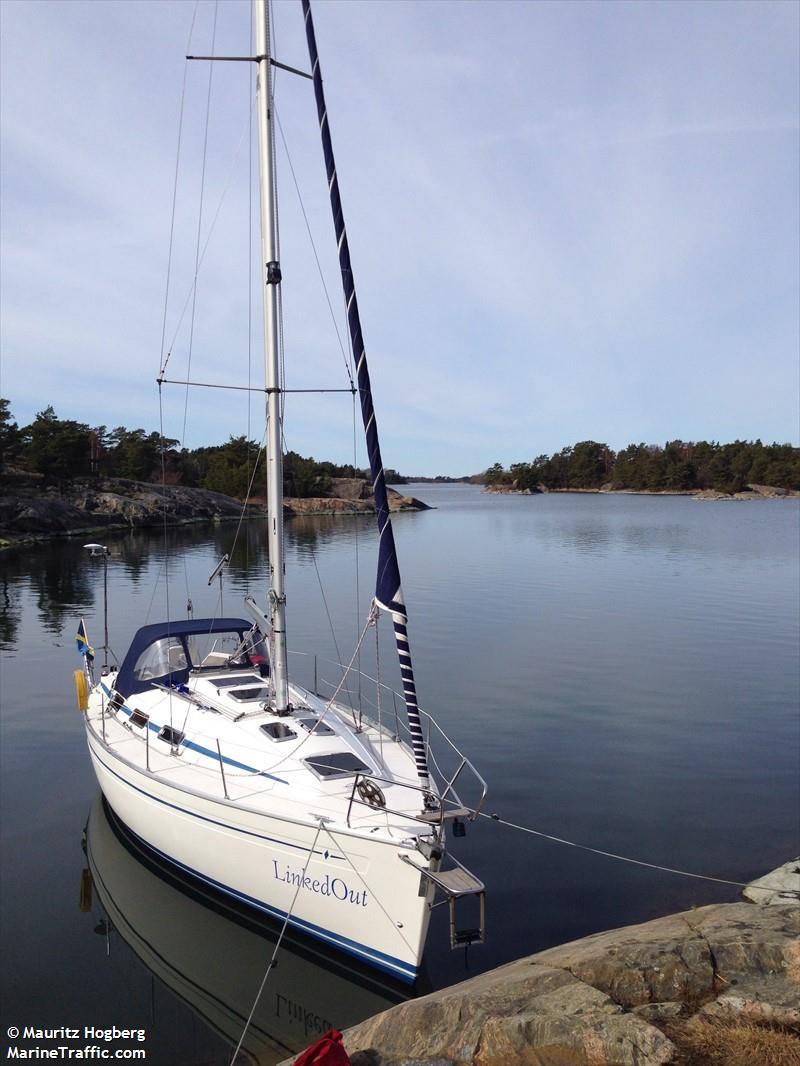 linked out (Sailing vessel) - IMO , MMSI 265704140, Call Sign SE4712 under the flag of Sweden
