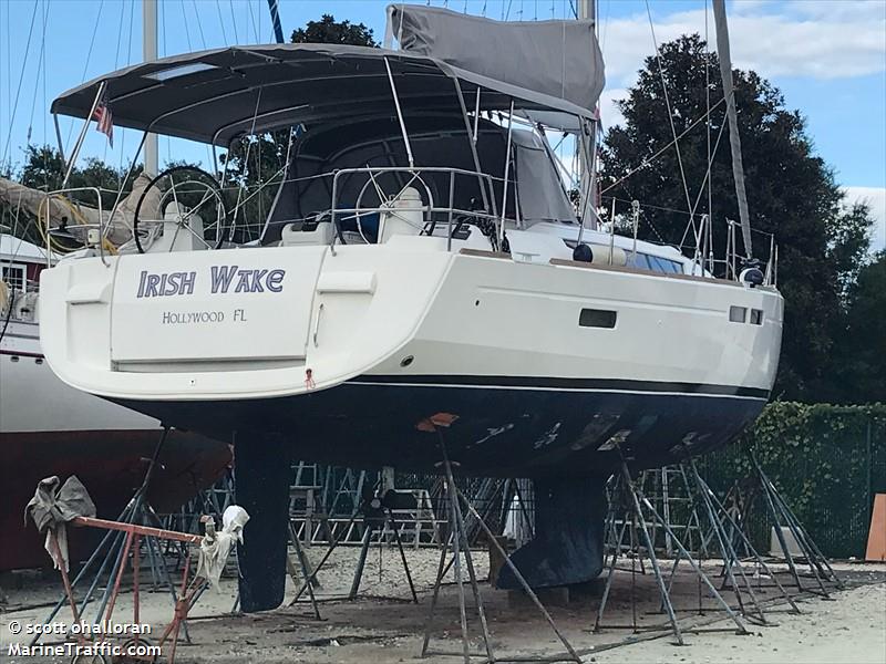 irishwake (Sailing vessel) - IMO , MMSI 338307705 under the flag of USA