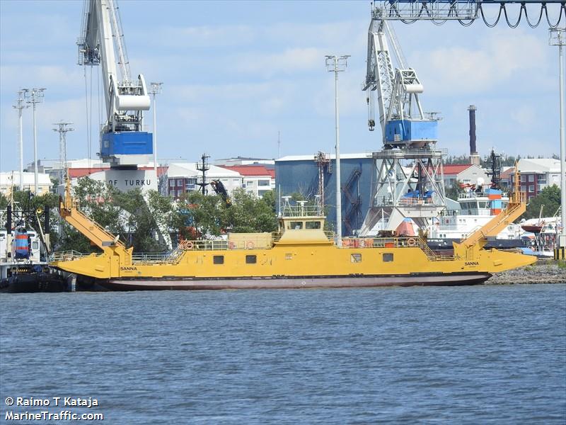 sanna (Passenger ship) - IMO , MMSI 230944050, Call Sign OHA2065 under the flag of Finland