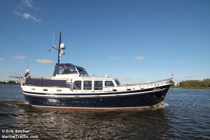 polaris (Pleasure craft) - IMO , MMSI 244050688, Call Sign PD6289 under the flag of Netherlands