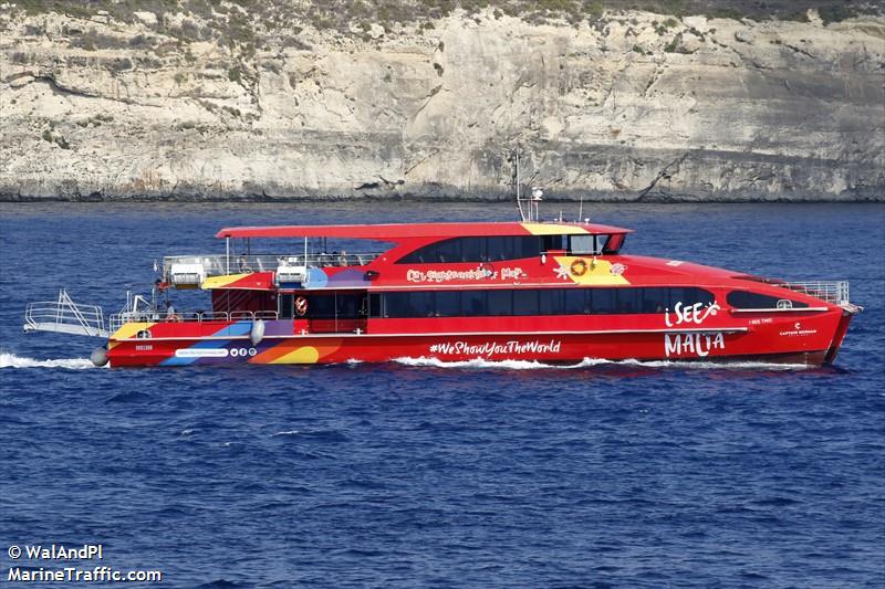 i see two (Passenger ship) - IMO , MMSI 256001241, Call Sign 9HB6823 under the flag of Malta