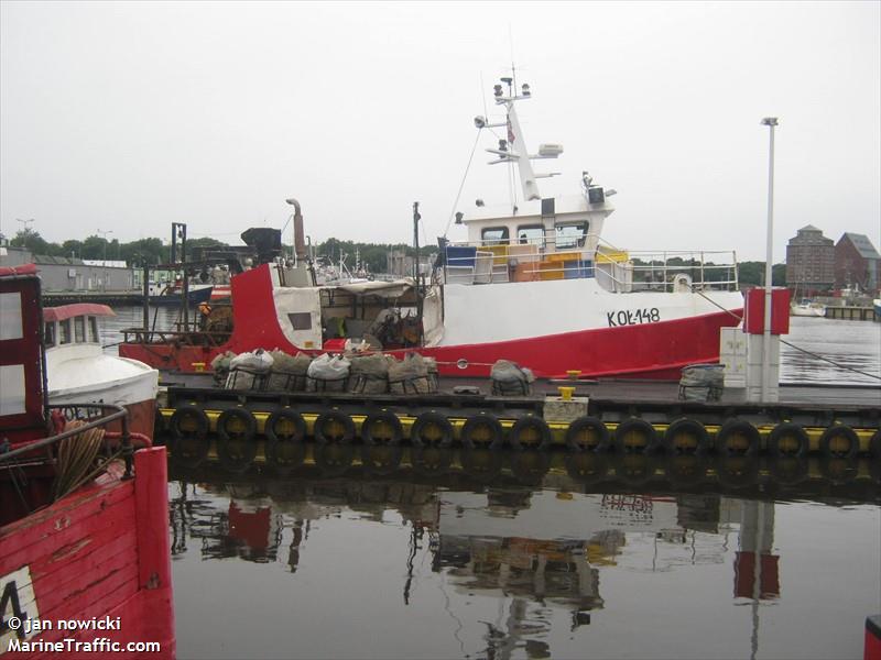 kol-148 (Fishing vessel) - IMO , MMSI 261008900, Call Sign SPK2337 under the flag of Poland