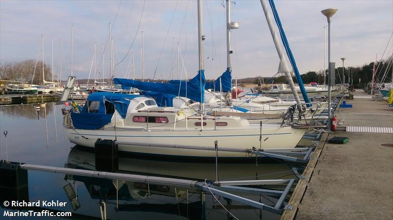 alicia (Sailing vessel) - IMO , MMSI 265769060, Call Sign 7SY7953 under the flag of Sweden